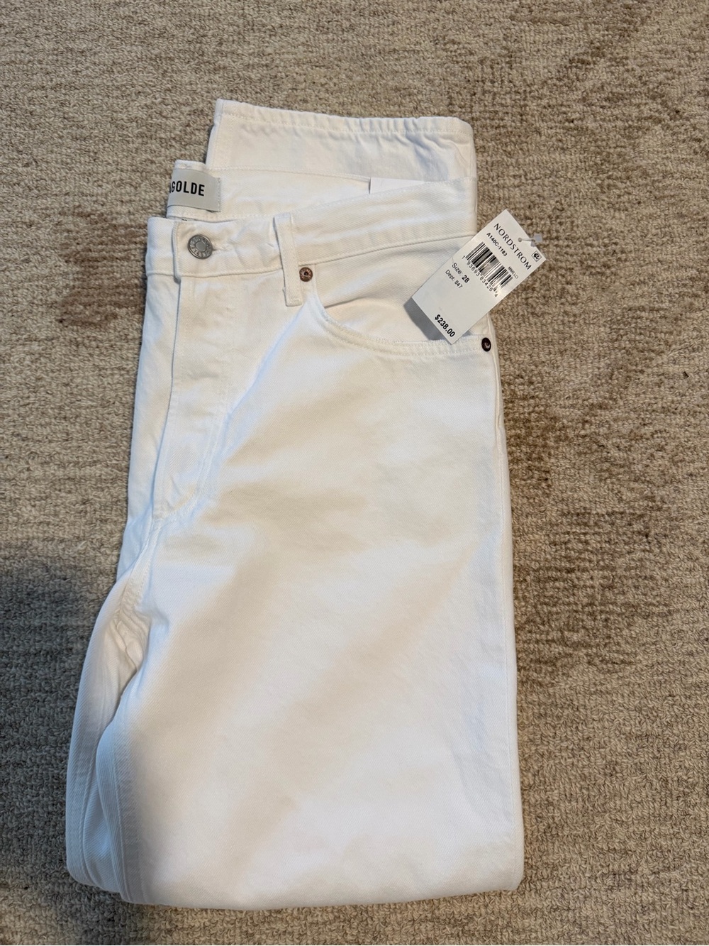 Agolde Lana vintage Straight Leg Jeans - Picture 5 of 8